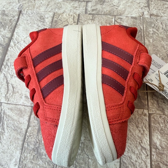 adidas Kids Red Sneakers - Picture 8 of 13